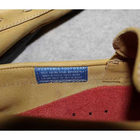 Rockport Honey leather Loafers Slip on men shoes Washable Size 8.5 Moccasin main image 8